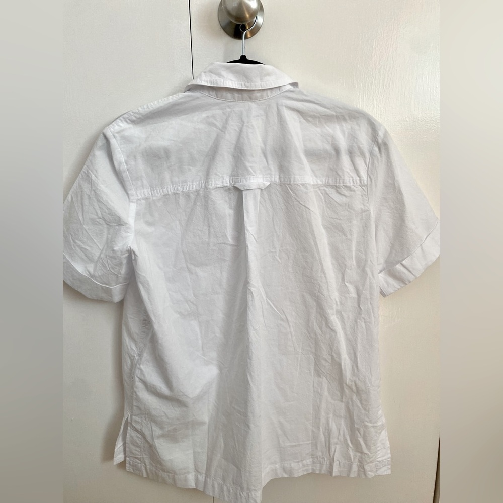 Madewell White Button Down Shirt - Picture 3 of 6